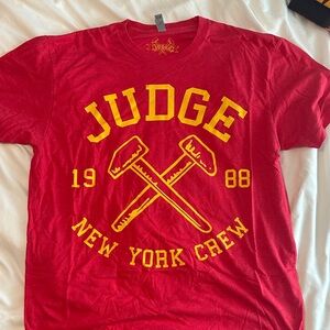 Red Judge Graphic T-Shirt
